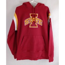 Vintage Champion Iowa State Cyclones Red  Embroidered Unisex Hoodie Size XL - £23.05 GBP
