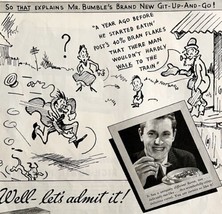 Post Bran Flakes Cereal Mr Bumble 1934 Advertisement Full Page Comic DWU1 - £10.59 GBP