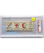 1969 WOODSTOCK TICKETE - 3 DAY EVENT - PSA MINT 9 - $250.00