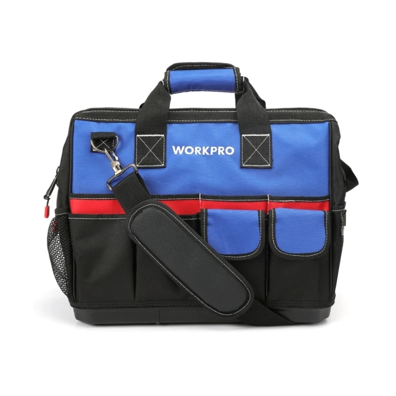 WORKPRO 4 size tool kit bag waterproof Storage tool Bag Men&#39;s Multifunct... - $364.06