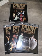 Broadway: The American Musical (DVD, 3-Disc Set, 2004) B&#39;Way PBS Home Video NICE - £9.56 GBP