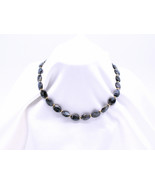Blue Labradorite necklace infused with Reiki Energy - $250.08 CAD