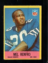 1967 Philadelphia #59 Mel Renfro Vg+ Cowboys Hof *X94093 - £17.21 GBP