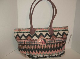 Navajo  inspired woven tote bag  $49.00  made in usa  - $45.54