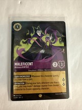 Disney Lorcana - Maleficent - Mistress of All Evil 51/204 - Non-Foil - L... - £3.44 GBP