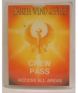 EARTH WIND &amp; FIRE - ORIGINAL CONCERT TOUR LAMINATE BACKSTAGE PASS ***LAS... - $25.00