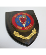 WWII US AIR FORCE Red Devils 431st PAINTED Fighter Squadron PATCH PLAQUE... - £112.39 GBP