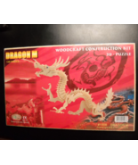 Woodcraft Construction Kit Dragon M 3D Puzzle 148 Pieces Sealed Wood Kit... - £6.25 GBP