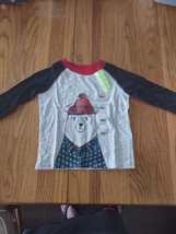 Peanut &amp; Ollie Boys 18 Months Bear Long Sleeve Shirt - $12.86