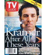May 31 1997 TV Guide No Label Michael Richards 1st Cover Seinfeld Kramer - £23.67 GBP
