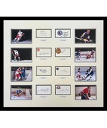 Johnny Bower plus 7other Autographs Museum Framed Ready to Display - $899.00