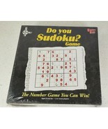 DO YOU SUDOKU? NUMBER PUZZLE GAME BY UNIVERSITY GAMES New SEALED - $28.40 CAD