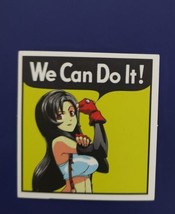 Tifa Anime We Can Do It Sticker Decal - £3.55 GBP