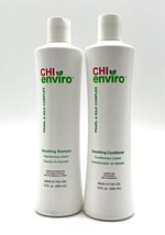 CHI Enviro Pearl & Silk Complex Smoothing Shampoo & Conditioner 12 oz Duo - $52.42