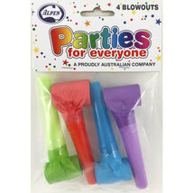 Alpen Parties for Everyone Party Blowouts 4pk (Assorted) - $28.73