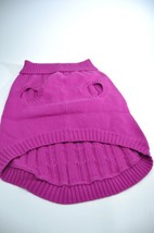 St. Johns Bark Pink Sweater Large Dog  20 in. Neck to Tail New with Tags - £10.26 GBP
