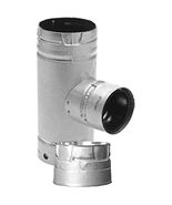 PELLET VENT TEE4&quot;&quot; CO 2PC - $3,667.20 MXN