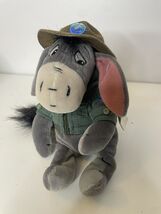 Walt Disney Eeyore Plush Park Ranger Eeyore 9” Bean Bag w/ Tags - €10,91 EUR