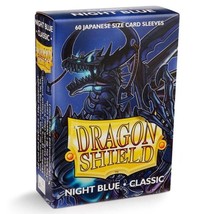 Arcane Tinmen Deck Protector: Dragon Shield: Japanese: Classic: Night Blue (60) - £9.53 GBP