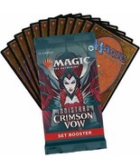 Magic The Gathering MTG Innistrad Crimson Vow Set Booster Pack - £5.23 GBP