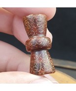 Colgante de cuentas de jade rojo chino temprano certificado haitiano pro... - €31,80 EUR