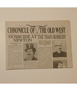 Chronicle of the Old West February 2008 Ho at Newton , The Train Robbers! - €6,91 EUR