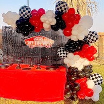 148 Pieces Race Car Balloons Arch Garland Kit,Racing Car Theme Birthday Party De - $21.99