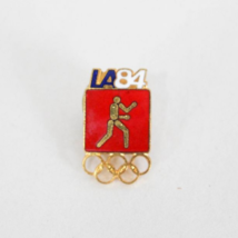 Vintage Los Angeles LA California USA 1984 Olympic Collectable Pin Boxing - $14.52