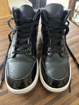 Nike Air Jordan 1 Mid SE Space Jam Concord Shoes Size 5.5Y DV1337-004 Black - £76.33 GBP