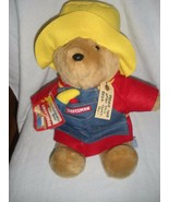 Vintage Sears Craftsman Paddington Bear 15&quot; Plush Toy New W/T - £10.19 GBP