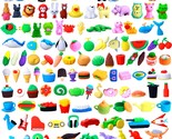 S Animal Erasers, Puzzle Toys Erasers Assembly Animals Erasers 3D Mini E... - $45.99