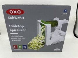 OXO Tabletop Spiralizer w/ 3 Steel Interchangeable Blades, Creates Noodl... - $34.88