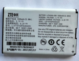 Battery Li3715T42P3h654251 For ZTE MF65 MF62 MF61 MF60 MF30 AC33 AC30 Z3... - $10.87