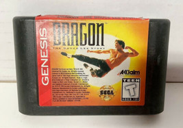 Dragon: The Bruce Lee Story Sega Genesis 1994 Vintage Video Game CARTRIDGE ONLY - £18.34 GBP