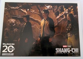 Shang-Chi Legend of The Ten Rings Lithograph Disney Movie Club 2021 New - $7.98
