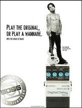 Jane&#39;s Addiction Dave Navarro Boss Digital Delay effects pedal ad advertisement - £3.03 GBP