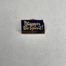 North Dakota State Pin Enamel Travel Souvenir Discover the Spirit - $8.00