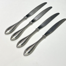 4 Arbor American Harmony Oneida USA  Stainless Flatware Dinner Knives - $21.78