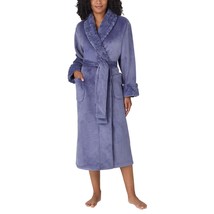 Carole Hochman Women&#39;s Shawl Collar Plush Robe (Indigo Undertone,Large) - $22.06+