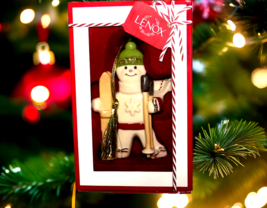 Lenox Gingerbread Ornament Downhill Skier Delight Christmas Figurine - £19.45 GBP