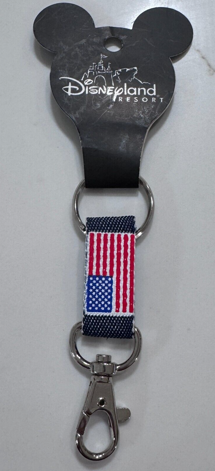 Disneyland Resort Flag Clip on for Lanyard NEW - $11.87