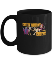 Coffee Mug Funny chillin&#39; with my creeps  - £16.19 GBP