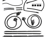 17Pcs Door Tailgate Weatherstripping Seal Kit For 1978-1987 El Camino Ca... - £123.33 GBP
