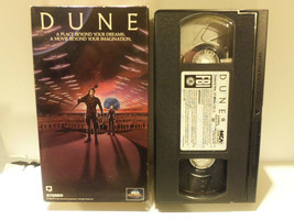Vintage 1990 David Lynch&#39;s DUNE OOP MCA Universal Sci-Fi Fantasy Film VH... - £11.83 GBP