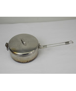 MSR ZEBRA Stowaway Pot W/Locking Lid Camping Hiking Backpack-Stainless S... - $474.98 MXN