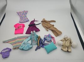  Lot Of 12 Barbie Doll Dresses Clothes Outfits Mattel Dress Shirt Coat J... - $32.22 CAD