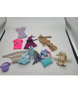 Lot Of 12 Barbie Doll Dresses Clothes Outfits Mattel Dress Shirt Coat J... - $32.05 CAD