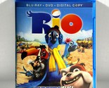 Rio (Blu-ray/DVD, 2011, Widescreen) Like New !   - $5.88