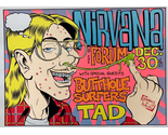 1993 Nirvana TAD Butthole Surfers Concert Poster 16X11 Los Angeles Forum... - $11.64