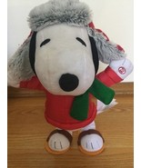 GEMMY 11” ANIMATED SIDE STEPPER SNOOPY DANCES TO THE SONG “CHRISTMAS IS ... - $40.69 CAD